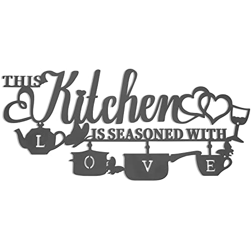 KHayRovies Metal Kitchen Wall Decor