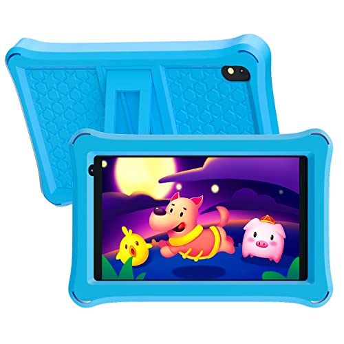 Kids Tablet, 8 inch Android 11, 2GB RAM 32GB ROM, Iwawa & Parent Control, Blue