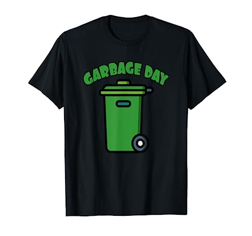 Kids Trash Can T-Shirt & Garbage Day Shirt & Garbage Bin T-Shirt