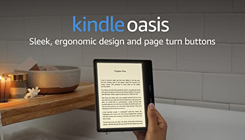 Kindle Oasis - Premium E-Reader with 7" Display and Page Turn Buttons