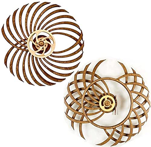 Kinetic Energy Sculpture Wall Art Decor - JJFF 3D Rotating