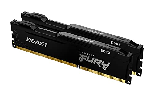 Kingston Fury Desktop PC Memory DDR3 1866MHz 8GB x 2 - High Performance and Style