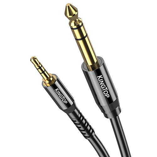 KINGTOP 1/4 to 1/8 Audio Cable