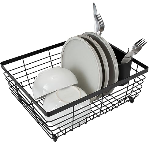 Kitchen Details Flat Wire Dish Drying Rack