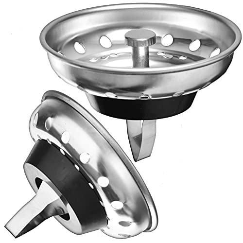 Kitchen Sink Strainer and Stopper Combo