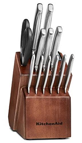 KitchenAid 14pc Stainless Steel Knife Set with Sharpener