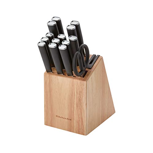 KitchenAid 15-Piece Knife Set with Sharpener