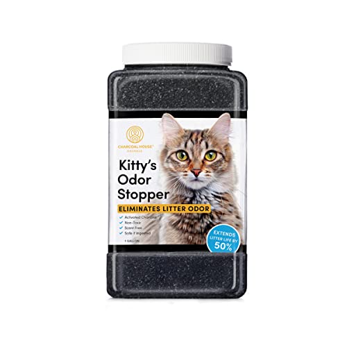 Kitty's Odor Stopper - Activated Charcoal Cat Litter Box Odor Eliminator