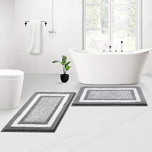 KMAT Bathroom Rugs and Mats Sets
