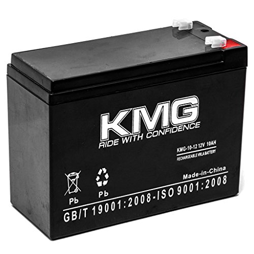 KMG 12V 10Ah Replacement Battery for Currie eZip Electric Scooter 3 GT 50