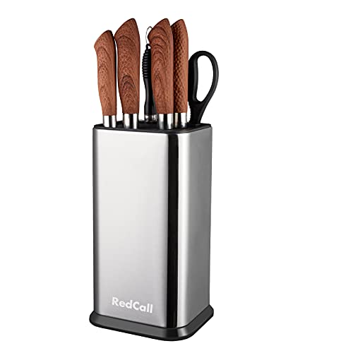Knife Block Without Knives - Stainless Steel Organizer