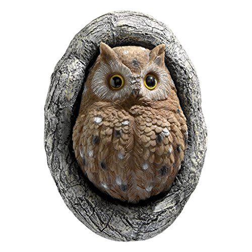 Knothole Owl Tree Sculpture