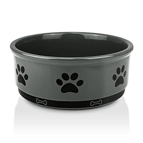 KPWACD Ceramic Pet Bowl for Dogs and Cats