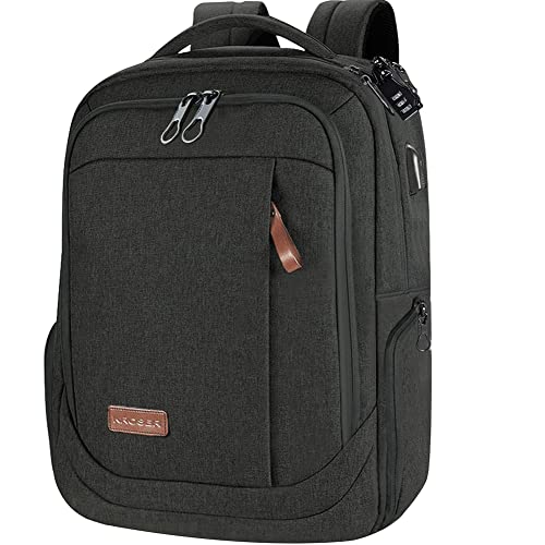 KROSER Laptop Backpack - Large, Water-Repellent, USB Charging Port