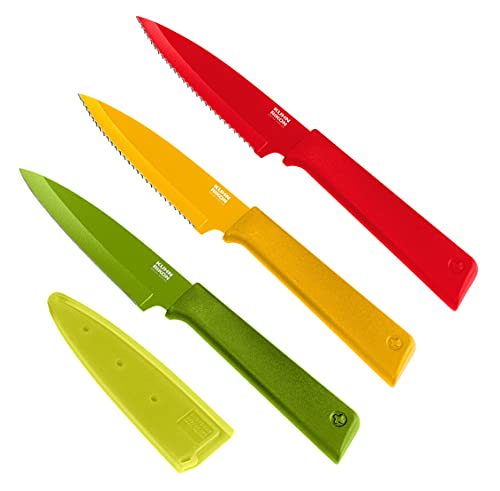 Kuhn Rikon Colori+ Paring Knives Set