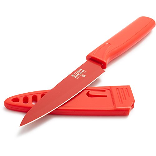 Kuhn Rikon Red Nonstick Paring Knife