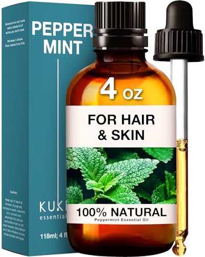 Kukka Peppermint Oil for Hair & Skin - Natural Mint Essential Oil