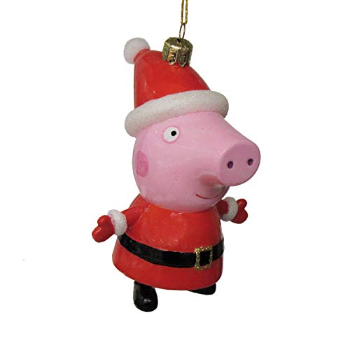 Kurt Adler Glass Peppa Pig Ornament
