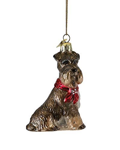 Kurt Adler Noble Gems Schnauzer Ornament