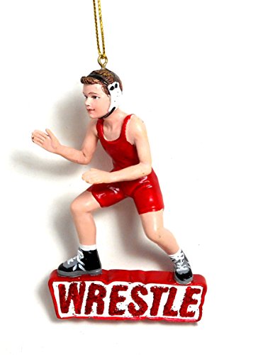 Kurt Adler Wrestling Boy Ornament