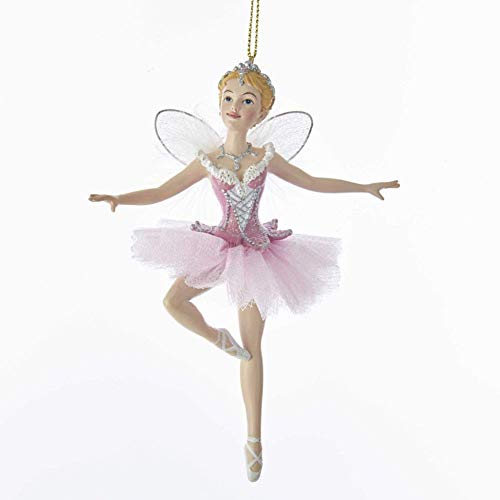 Kurt S. Adler Nutcracker Suite Sugar Plum Fairy with Wings Ornament C7656 New
