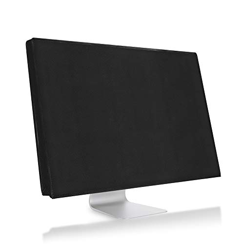 kwmobile Monitor Cover - Dust Cover Computer Screen Protector - Black