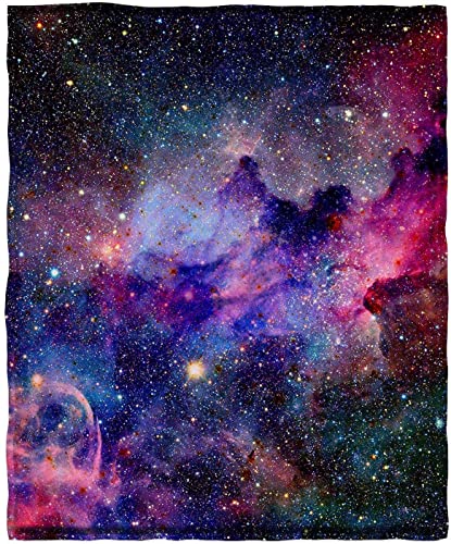 KYKU Soft Galaxy Blanket - Cozy and Pretty Nebula Design