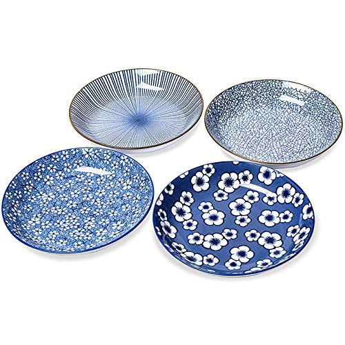 Kylimate 8" Shallow Bowls: Safe, Durable, and Beautiful Dinnerware Set