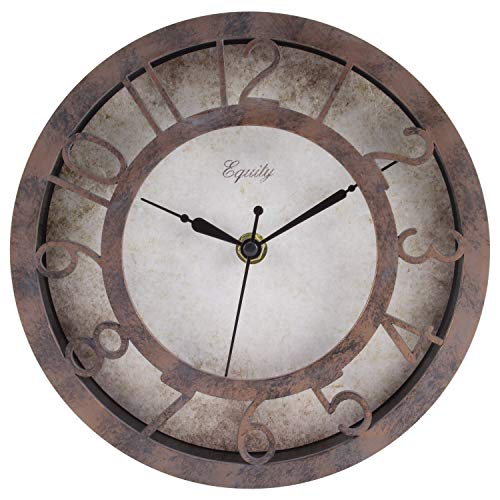 La Crosse 20861 8-inch Patina Analog Wall Clock