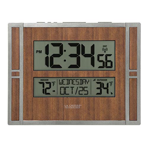 La Crosse Atomic Digital Wall Clock