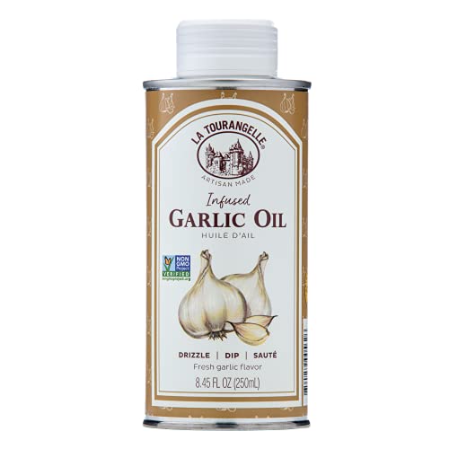 La Tourangelle Garlic Oil - Premium Infused Oil for Culinary Delights