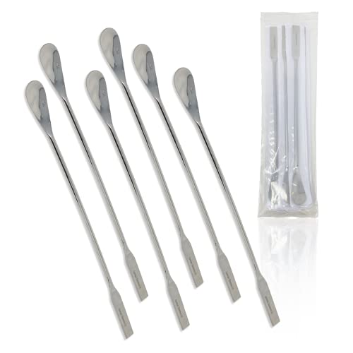 Lab Spatula with Flat Square/Spoon Ends