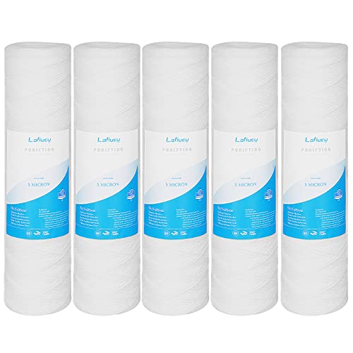 Lafiucy 5 Micron String Wound Water Filter Cartridge