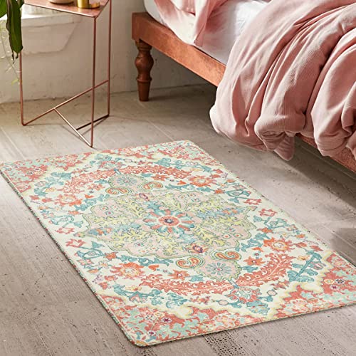 Lahome Floral Medallion Area Rug