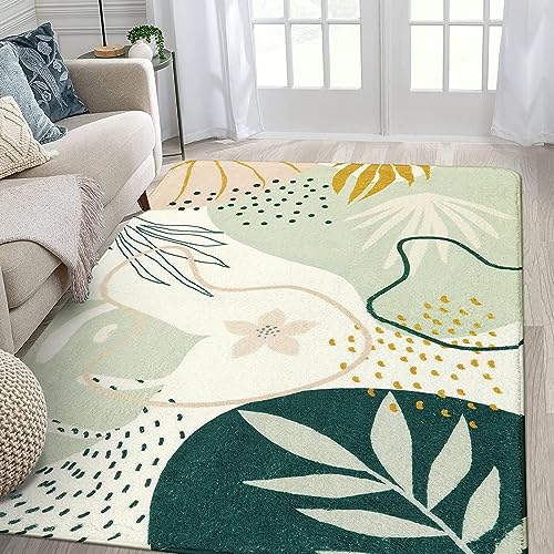 Lahome Green Living Room Rugs