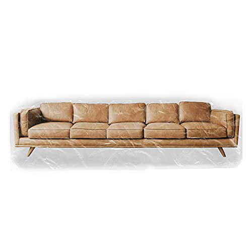 LAMINET Thick Crystal Clear Sofa/Couch Cover