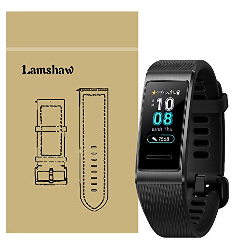 Lamshaw Classic Silicone Band for Huawei Band 3 Pro Fitness Activity Tracker