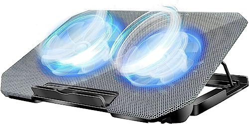 Laptop Cooling Pad - Cooler Pad Chill Mat 2 Quiet Fans