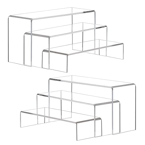 Large Acrylic Risers for Display and Decoration