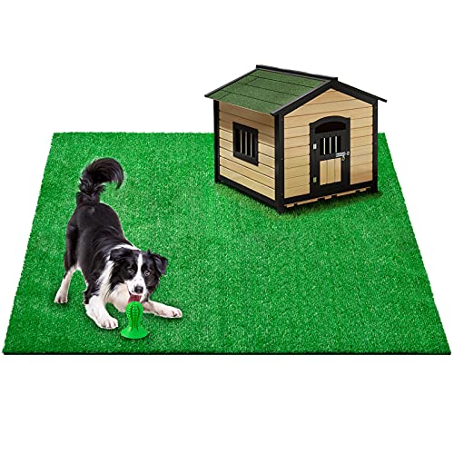 Large Artificial Grass, Synthetic Grass Mat for Dogs