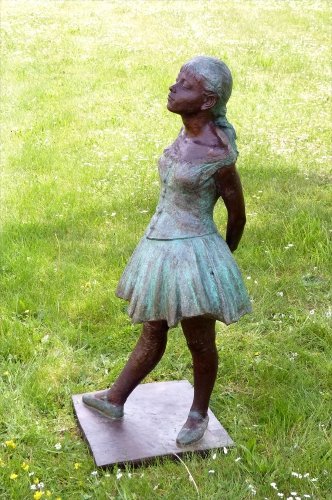 Large Bronze Little Dancer of Fourteen Years by Edgar Degas