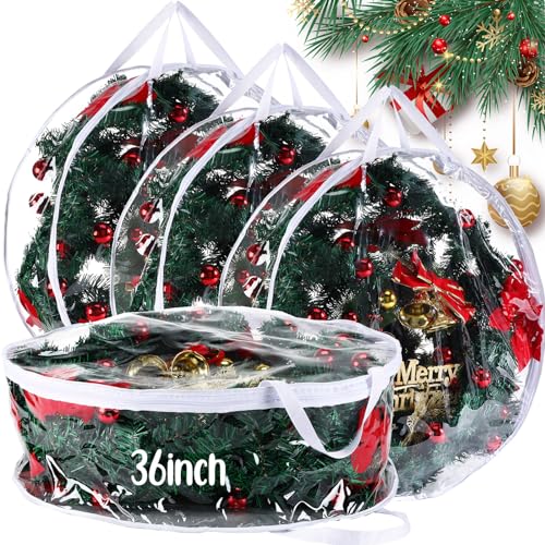 Large Christmas Wreath Storage Bag