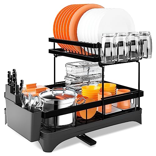 Large Dish Drying Rack for Kitchen Counter