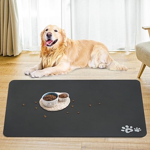Large Dog Food Mat