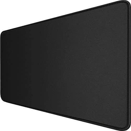Large Extended Gaming Mouse Pad with Stitched Edges