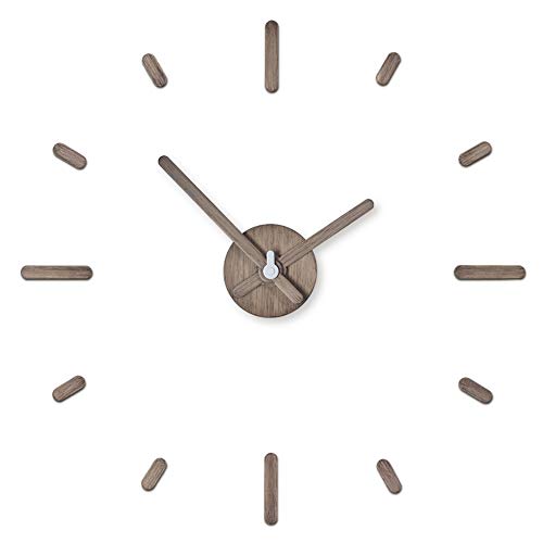 Large Frameless DIY Wall Clock