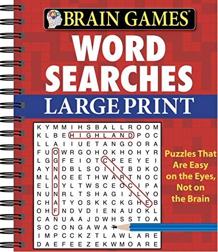 Large Print Word Searches Book