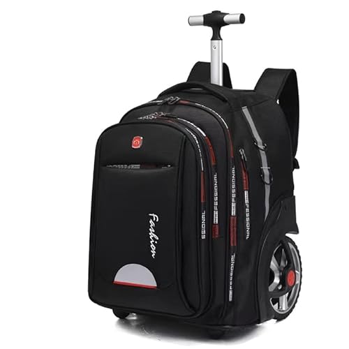 Large Rolling Laptop Bag with Wheels for Women Adults