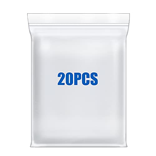 Large Thick Zip Seal Poly Bags for Storage & Organization