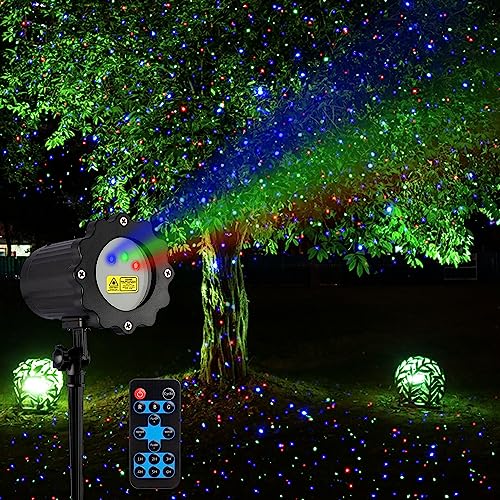 Laser Christmas Projector Lights - Create Festive Atmosphere Outdoors